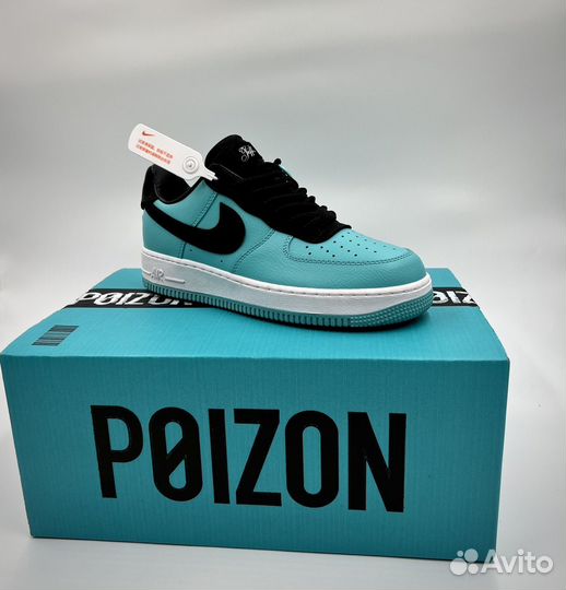 Кроссовки Nike air force 1 tiffany