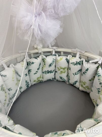 Бортики в кроватку