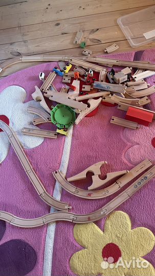 Деревянная железная дорога IKEA