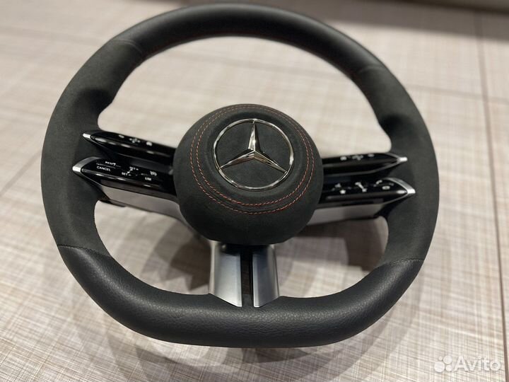 Руль Mercedes w213 с подогревом