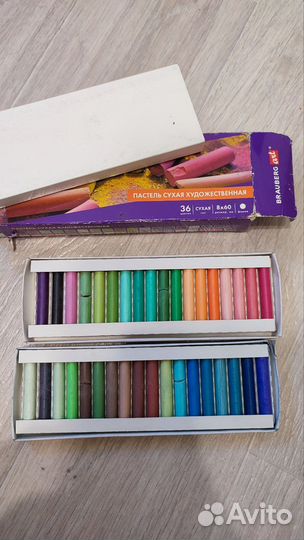 Сухая пастель Brauberg art