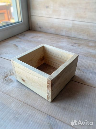 Ящик деревянный подарочный