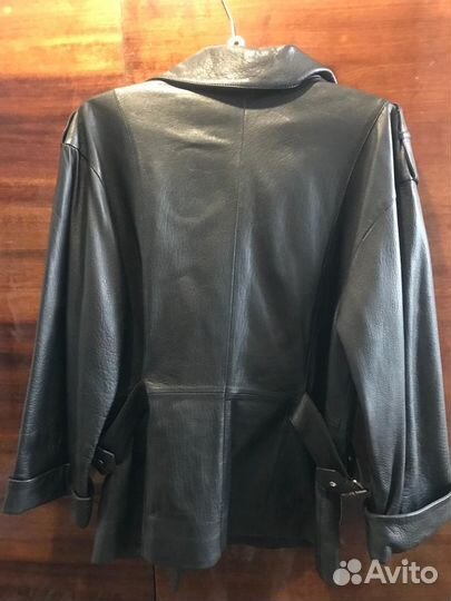 Новая Кожаная куртка косуха (размер L)