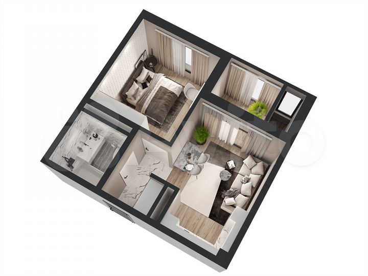 1-к. квартира, 34,5 м², 10/18 эт.