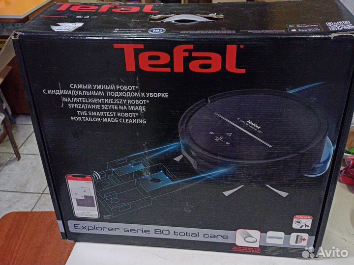 Робот пылесос tefal 80 на запчасти