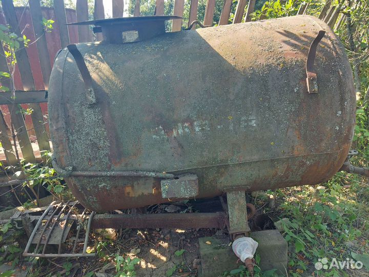 Прицеп бочка, металлическая