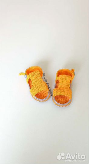 Пинетки-сандалики для девочки и мальчика