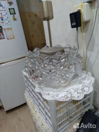 Хрустальная люстра СССР