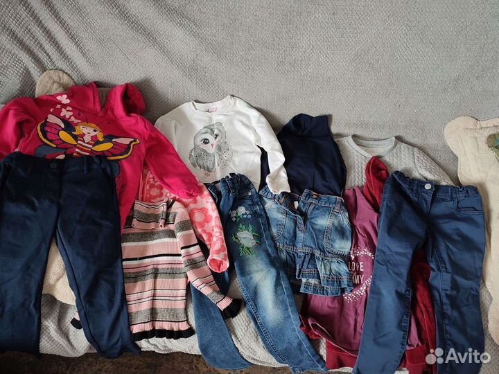 Вещи для девочки пакетом 98-104