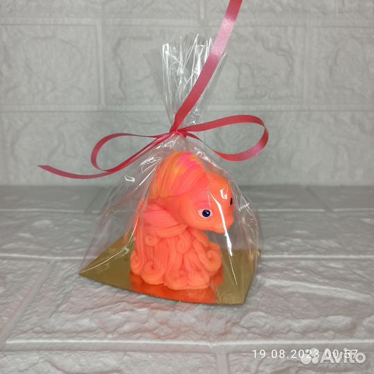 Золотая рыбка. Мыло ручной работы