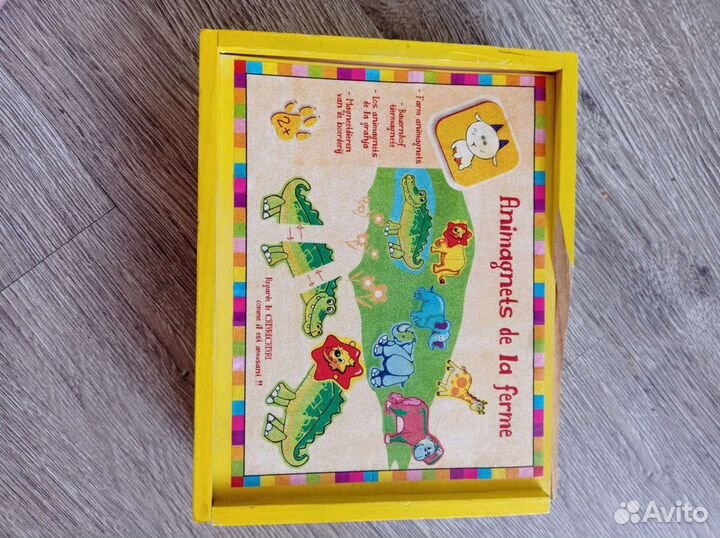 Деревянные игрушки Монтессори