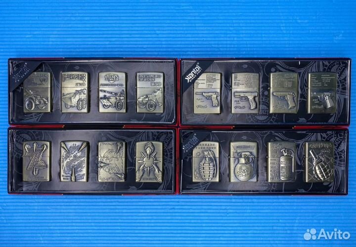 Зажигалки бензиновые Военная тематика