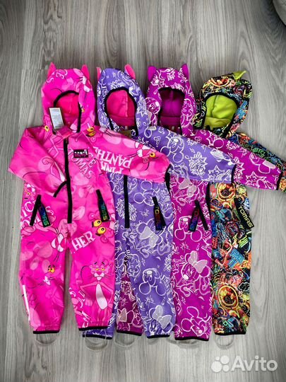 Новый демисезонный комбинезон софтшелл (softshell)