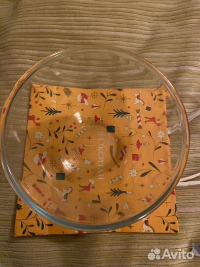 Салатник стекло Pyrex Франция