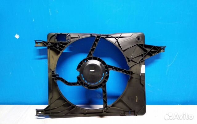 Диффузор c вентилятором Nissan Qashqai 1 j10 06-13