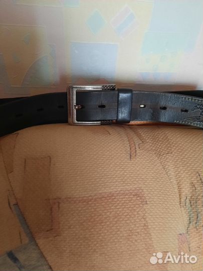 Мужской кожаный ремень