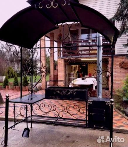 Кованый мангал