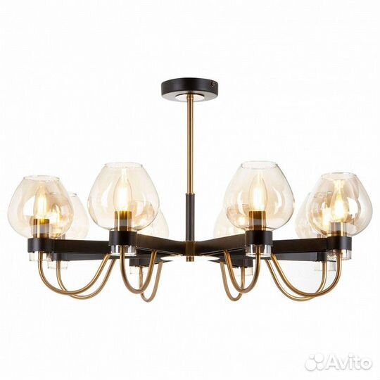 Люстра на штанге Freya Tara FR5028PL-08B