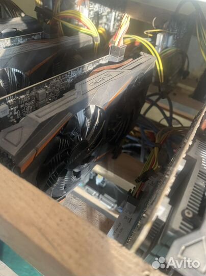 Видеокарты p106-100 6gb аналог gtx1060 6gb