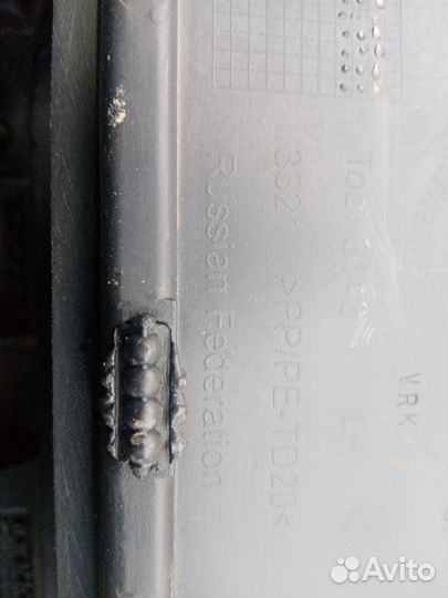 Обшивка карта двери задняя левая Volkswagen Polo V