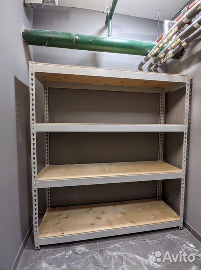 Металлический стеллаж для склада