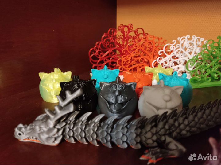 Игрушки 3d печатные сувениры