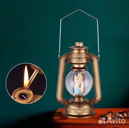 Зажигалка бензиновая настольная