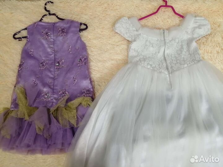 Платье нарядное для девочки 5-7 лет