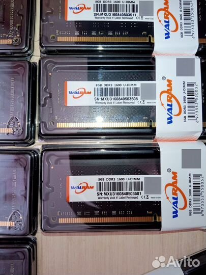 Оперативная память ddr3 8gb 16gb 32gb 1600 25штук