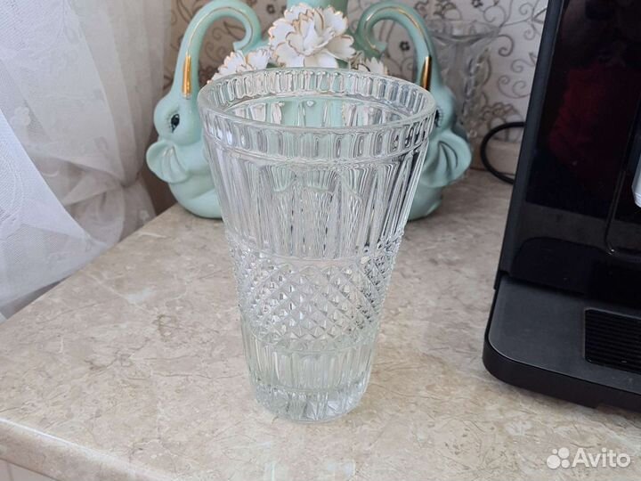 Ваза хрустальная СССР большая
