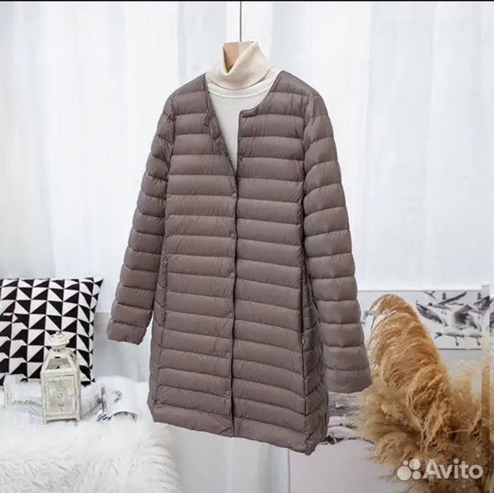 Пуховик новый поддева под одежду 44 размер