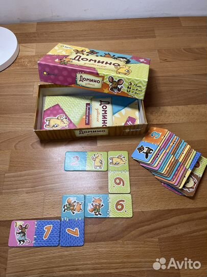 Детское домино Эврикус 4+