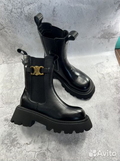 Ботинки женские натуральная кожа