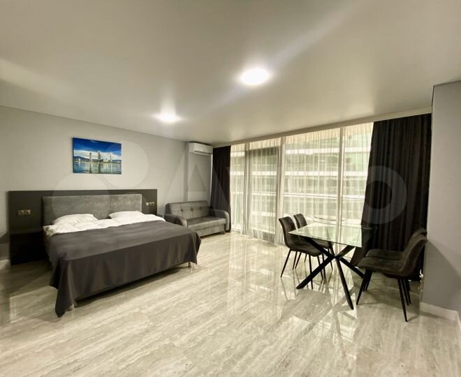 Квартира-студия, 44 м² (Грузия)