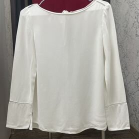 Блузка женская белая 42 44 massimo dutti