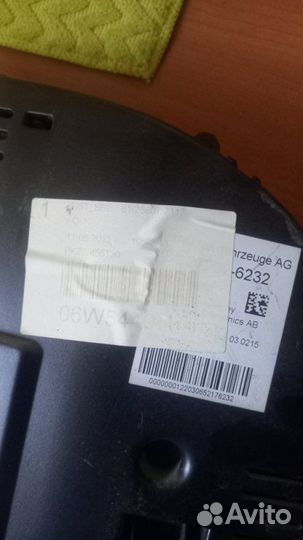 Панель приборов Man 2012