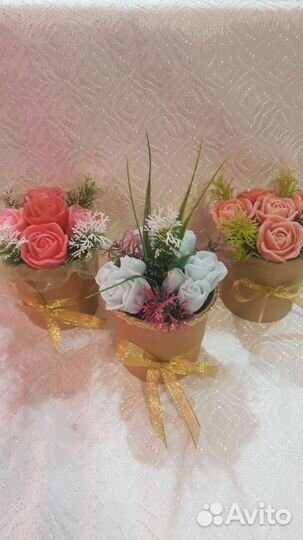 Букеты из мыла