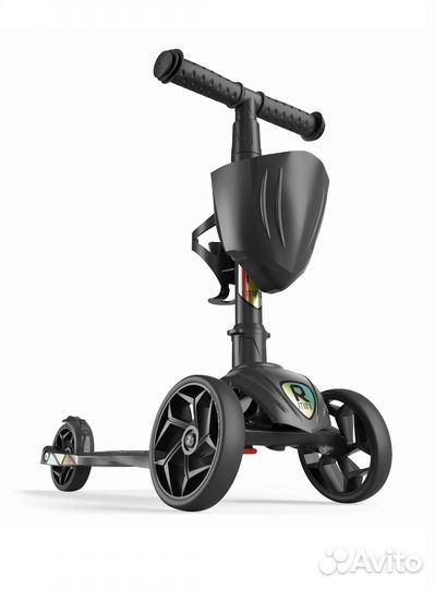 Самокат Buggy Boom 3колесный Черный 004-8001