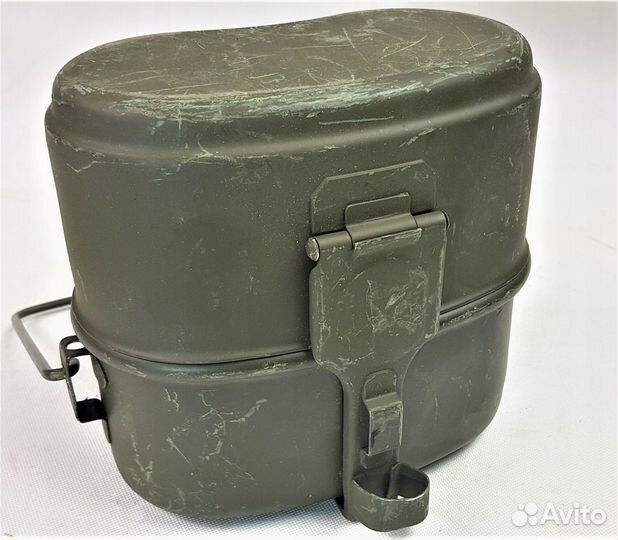 Армейский польский котелок из нержавеющей стали