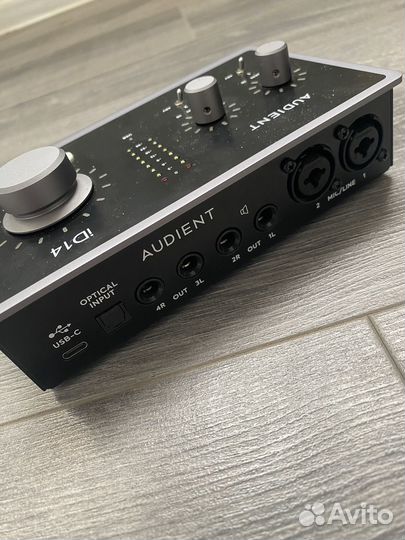 Audient id 14 mk2 mkii звуковая карта
