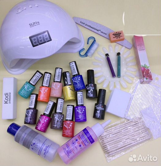 Набор для маникюра начинающий стандарт