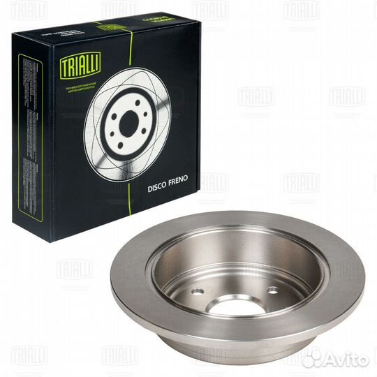 Диск тормозной задний trialli DF062203, 1шт