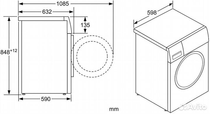 Стиральная машина bosch waxh2E0LSN