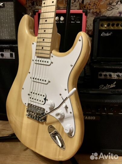 Электрогитара под Fender + Комбоусилитель