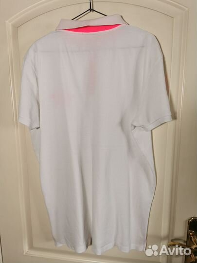 Конное белое мужское поло для верховой езды