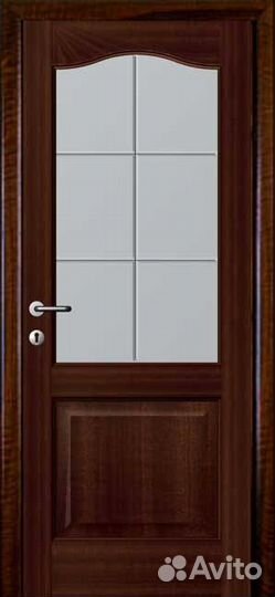 Дверное полотно с коробкой, ф-ки Волховец новое