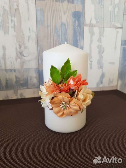 Декор свечи