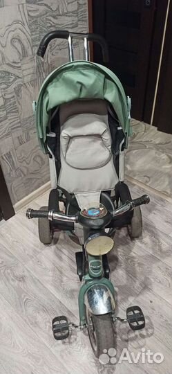 Велосипед детский с родительской ручкой