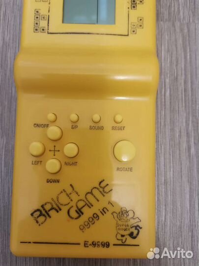 Тетрис электронная игра brick game