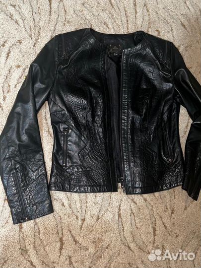 Куртка кожаная женская